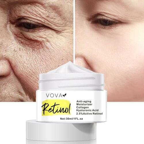 Retinol Face Cream Face Lifting Anti Aging Anti Eye Bags Remove Wrinkles Moisturizer Facial Treatment Korean Care