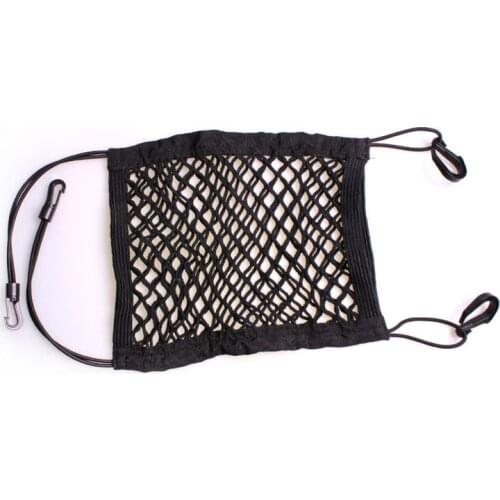 Net Bag Strong Elastic Car Mesh Between Car Organizer Luggage Holder Pocket Seat Back Storage Bag for Car Styling 1PC