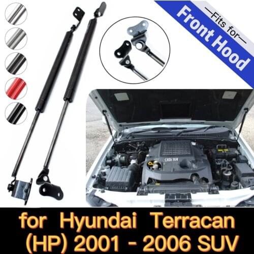 For HYUNDAI TERRACAN (HP) 2001 2002 2003 2004 2005 2006 2x Lift Supports Shock Gas Struts Spring Bonnet hood Damper