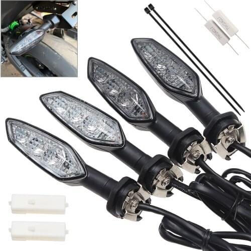 Motorcycle LED Turn Signal Indicator KAWASAKI VERSYS 1000 SE 19-20 ZX-10R NINJA 08-20 KLZ KLE Versys 650 09-20