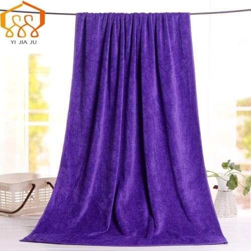 Thicken Microfiber Towel Bath Towel Super Absorbant Adult Childrens Large Thick Towel Beauty Salon Hotel Bathrobe Beach Towels