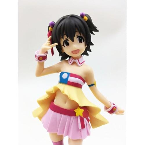 Japanese original anime figure The Idol master Aki Miria action figure collectible model toys for boys