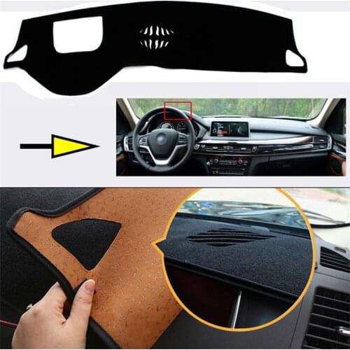 Interior Dashboard Carpet Photophobism Protective Pad Mat For BMW X6 2015