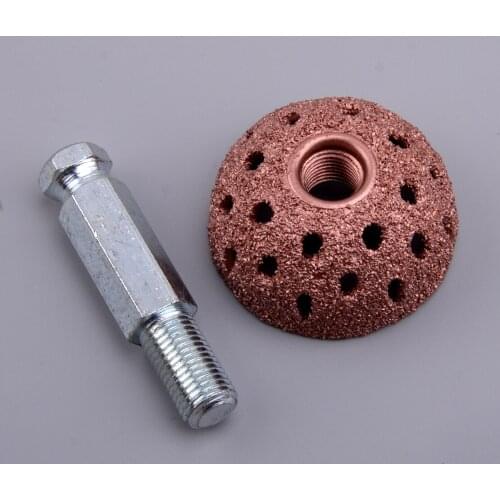 38mm Tire Grinding Buffing Buffer Wheel Head With Linking Rod Repair Hand Tool Metal