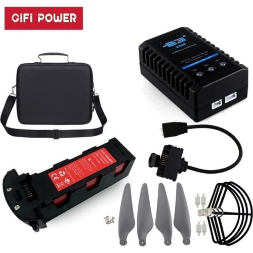 11.4v 4200mAh Battery With Charger / Propeller for Hubsan H117S Zino RC FPV Racing Camera Drones Quadcopter Parts 11.4V Battery