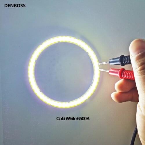 Dimmable Ring cob led light source 12V DC 11W 12W annular shape angel eye 60mm 120mm Warm cold white cob for DIY lamp