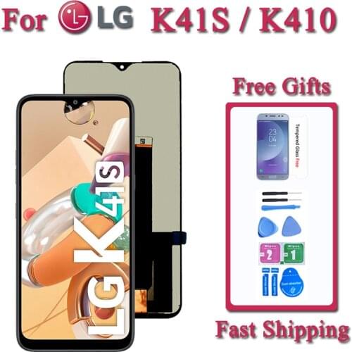 Screen For LG K41S K410 LCD For LMK410EMW LMK410HM LMK410BMW Display Touch Screen Digitizer Assembly Replacement Part