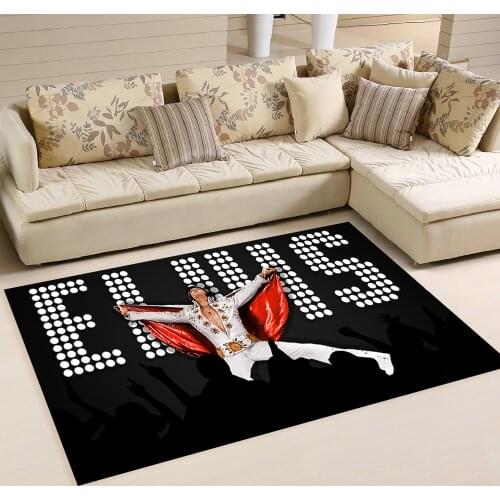 Elvis Presley Rug, New Fashion Rugs, Living Room Rug, Modern Rug, Home Decor Rugs, Fan Rugs, 3d Print Rug, Kids Room Rugs,sm214