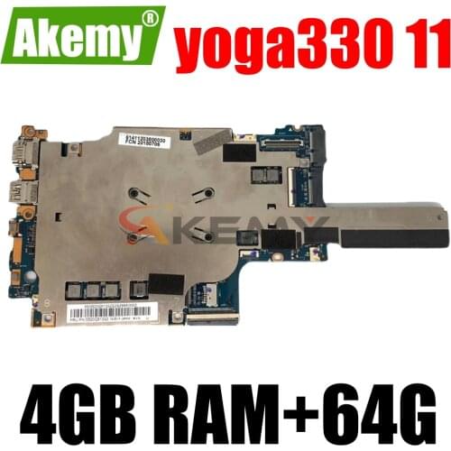 Yoga330 laptop motherboard For Lenovo yoga330 11 with 4GB RAM+64G Original integrated motherboard 100% fully tested