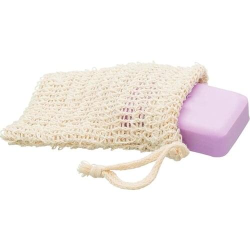 Reusable Foaming Net Mesh Pouch Drawstring Washable Massage Sponge Soap Bag Bath Shower Soap Blister Bubble Mesh Skin Care