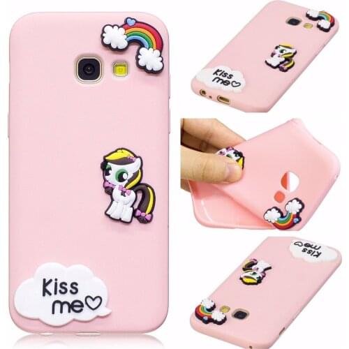 Cute Cartoon 3D Silicone Soft Case Cover For Samsung Galaxy S7 edge S8 Plus A3 A5 J3 J5 J7 2016 2017 J5 J7 Prime Phone Cases