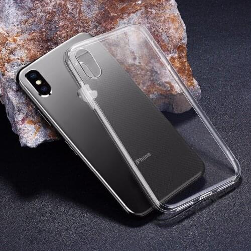 Nice case for iPhone X TPU soft silicone case for iPhone 6 6s 7 8 Plus cover thin protective transparent for 8 7 6 6s case