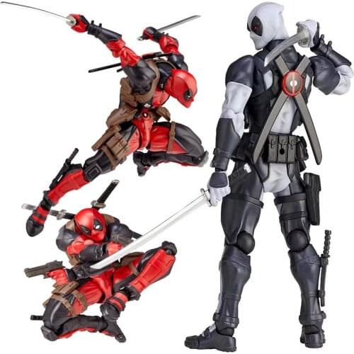 Marvel Series X-men Sword Weapon Action Figure Model Deadpool Mobile Hand-made Doll Box Decoration Model Gift Childrens Toys