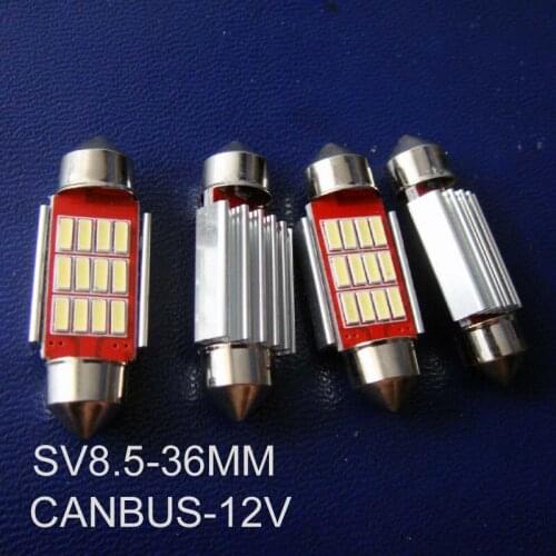High quality 12V 36mm Auto Festoon Led Lamps CANBUS Error Free Led Car Interior Dome Lamp Reading Bulbs free shipping 100pcs/lot