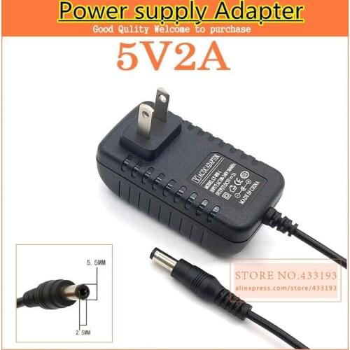 1PCS High quality 5v 2a Ac/dc Power Adapter EU Plug Charger 5v2a Supply For Tv Box Mxq Other The Hot Sale