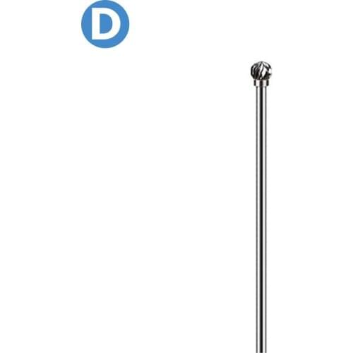 11 Types 100mm 3mm Shank Grinding Head Carving Double Cut Long Hot New