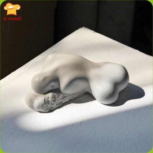 2020 hot sale abstract woman body candle silicone mold art figure soap sculpture home decoration tool
