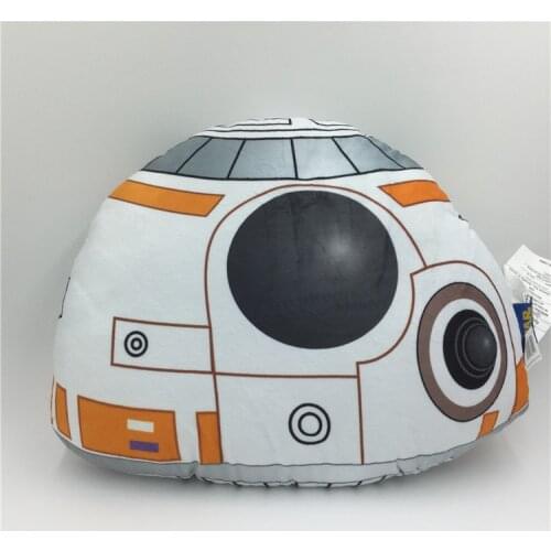 38cm Big Cute Robot Soft Stuff Plush Toy Pillow Cushion Children Room Bed Sofa Decoration Birthday Gift