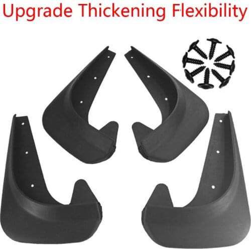 4pcs Car Accessories Universal Front Rear Mud Flap Flaps Splash Guard Mudguards