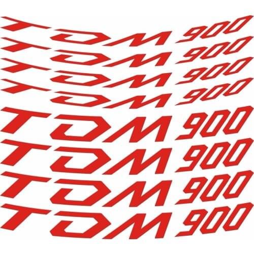 8 X CUSTOM INNER RIM DECALS WHEEL Reflective STICKERS STRIPES FIT YAMAHA TDM900