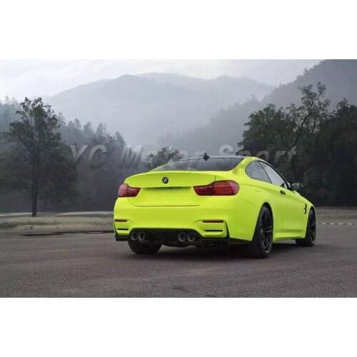 Car Accessories Carbon Fiber Rear Diffuser Fit For 2014-2016 F80 M3 F82 F83 M4 VRS Style Rear Diffuser Lip