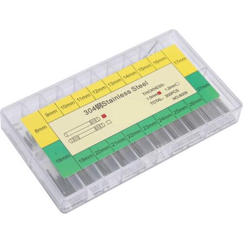 Watch Repairing 1.0mm Thickness Watch Bracelet Pin Friction Bar Watch Accessories 8-27mm Hot