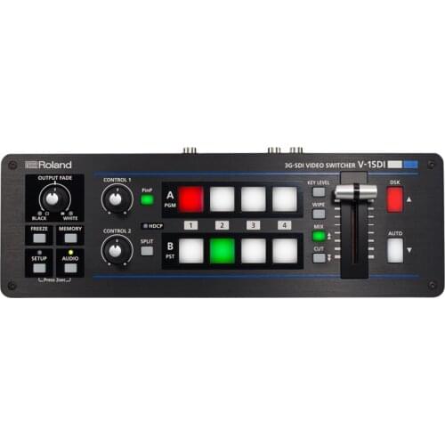 Roland V-1SDI Switcher Four-Way 3G-SDI/andhdml Video Directed Sound Console
