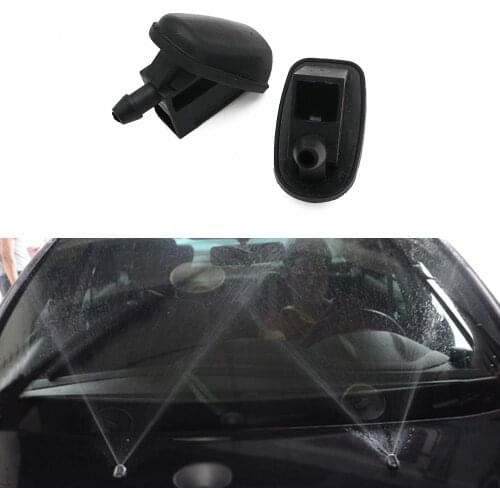2Pcs Front Windshield Washer Nozzle Sprayer Window Water Spray Jet for Ford Focus 2 MK2 2004 - 2011