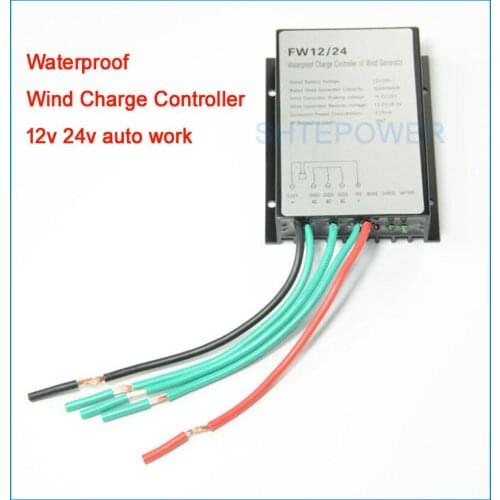 Hot selling wind power 12V/24V controller for small home system wind generator system Max 600W