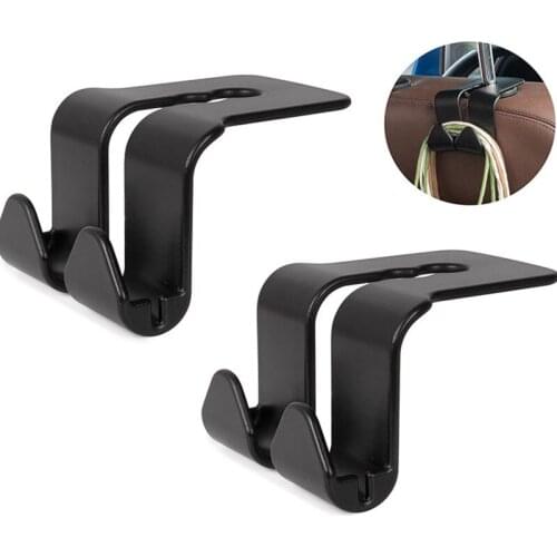 Car Seat Hooks Universal Car BackSeat Headrest Hangers Car Hangers Organizer Durable Auto Car Hooks