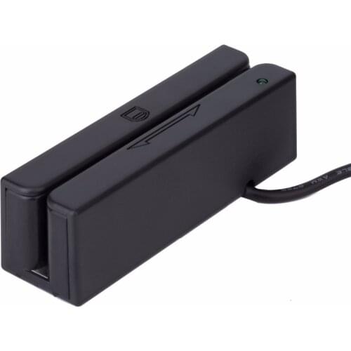 USB MSR100 Magnetic Reader Data Collector USB Strip Card 3 Tracks pos