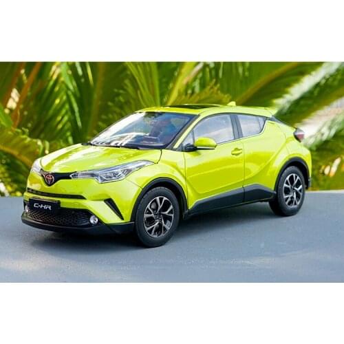 1/18 Metal Alloy Die-casting Simulation Car Model GAC Toyota C-HR Adult Collection Childrens Gifts Family Display