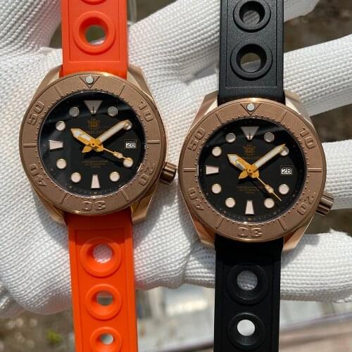 Steeldive SD1971S CUSN8 Bronze Case 200M Water Resistant Automatic NH35 Men Dive Watch