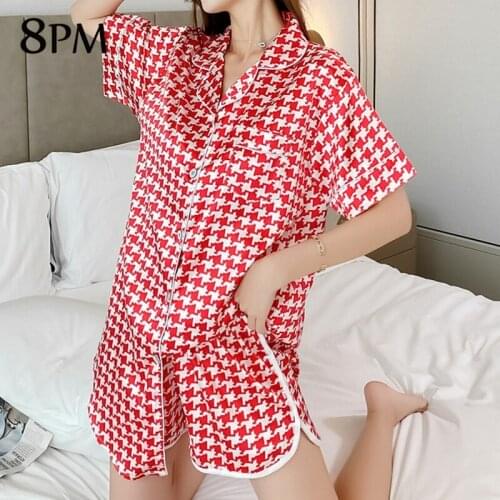 Women Sleepwear Long Sleeve Robes Pijamas Button Down Nightshirt Bamboo Sleep Shirt Soft Sleep Tops Modern Home Wear ouc1044
