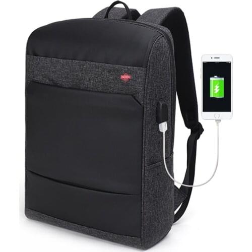 2020 New Laptop Usb Leather Backpack School Bags For Teenage Anti Theft Men Back Pack Travel Daypacks Male Bagpack Mochila Women