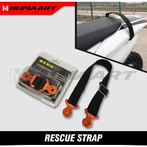 HUMAART Dirt Bike Rear Seat Strap Rescue Belt Pull Sling for SX SX-F XC XC-F EXC EXC-F XCW XCF-W 2013 2014 2015 2016