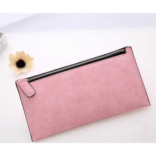 Luxury Clutch bag Womens Leather Wallet Card Holder Clutch Casual Women Wallets Zipper Pocket Hasp Ladies Wallet Female Purse