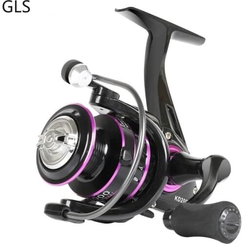 2021 GLS Fishing Reel 1000-6000 Max Drag 10kg Reel Fishing 5.0:1/4.7: 1 Metal Spool Spinning Reel Saltwater Reel CNC Rocker