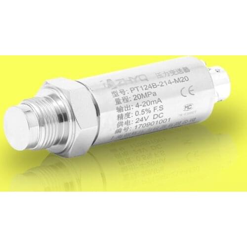 Factory direct flat-membrane pressure transmitter for pressure measurement of fluids with high viscous substances or particles