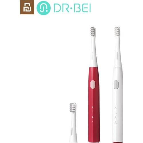 Xiaomi Dr.Bei Sonic Electric ToothBrush GY1 Rechargeable 2 Smart Timing 3 Models Waterproof Automatic Oral Cleaning Teeth