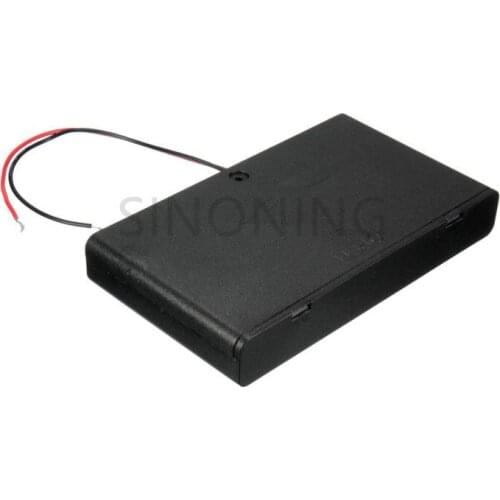 12V 8 on ONE AA battery box holder with Switch FOR diy