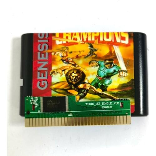 Eternal Champions 16 Bit MD Game Card Sega Mega Drive Genesis