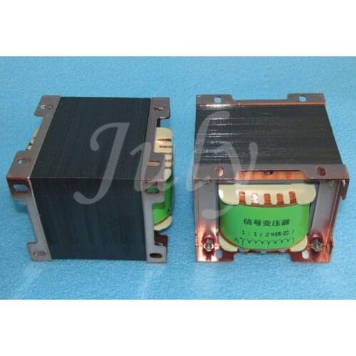 600Ω: 600Ω The king of signal isolation transformer, input and output three lines, 10HZ-35KHZ -0.2DB, 2HZ-41KHZ -1DB