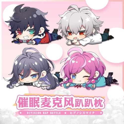 Anime Division Rap Battle Hypnosis Mic Cosplay Unisex Cute Toys Short Plush Cartoon Doll Pillow Students Cushion Fashion Gifts