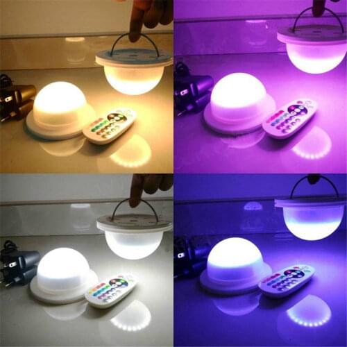 Wireless remote control Rechargeable RGBW 12pcs 5050SMD LED module Furniture mood Light Enhancer Wedding Bar under table Lamp