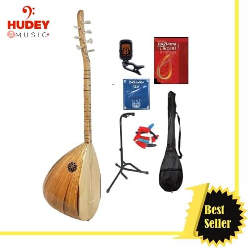 HUDEY Baglama Bağlama Short Fretboard Saz Turkish Guitar гитара укулеле عود موسيقي Oud Andralyn Bag Store Guitar Tezene Mizrap