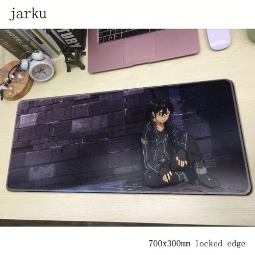 Sword Art Online mouse pad gamer 700x300mm notbook mouse mat large gaming mousepad large Yuuki Asuna pad mouse PC desk padmouse
