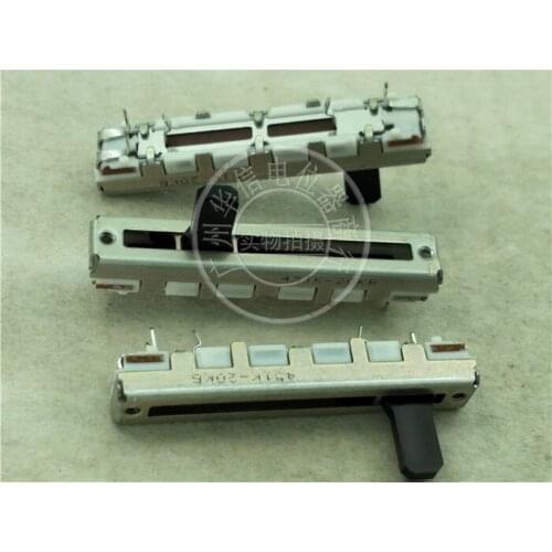 Original new 100% RS30111AA018A 4.5cm 20KB single sliding fader potentiometer B20K bracket 2pin + 1pin SWITCH