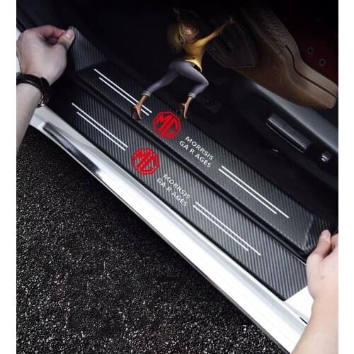 Suitable for MG ZS GS 5 up to 350 parts TF GT 6 auto parts 4 strips car carbon fiber threshold strip