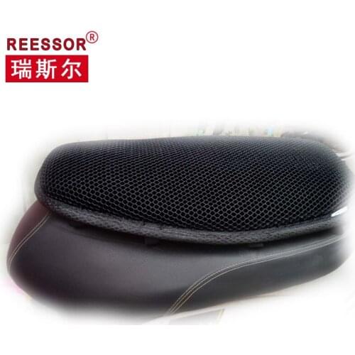 REESSOR Motorcycle cushion 6CM 9 Layers 4 Seasons cruise scooter traval bikes cushions 3D shock absorption comfort soft height